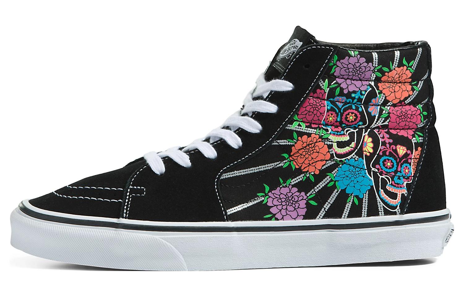 Buy Vans Sk8-Hi 'Día de los Muertos - Floral' VN0A7Q5NBMW