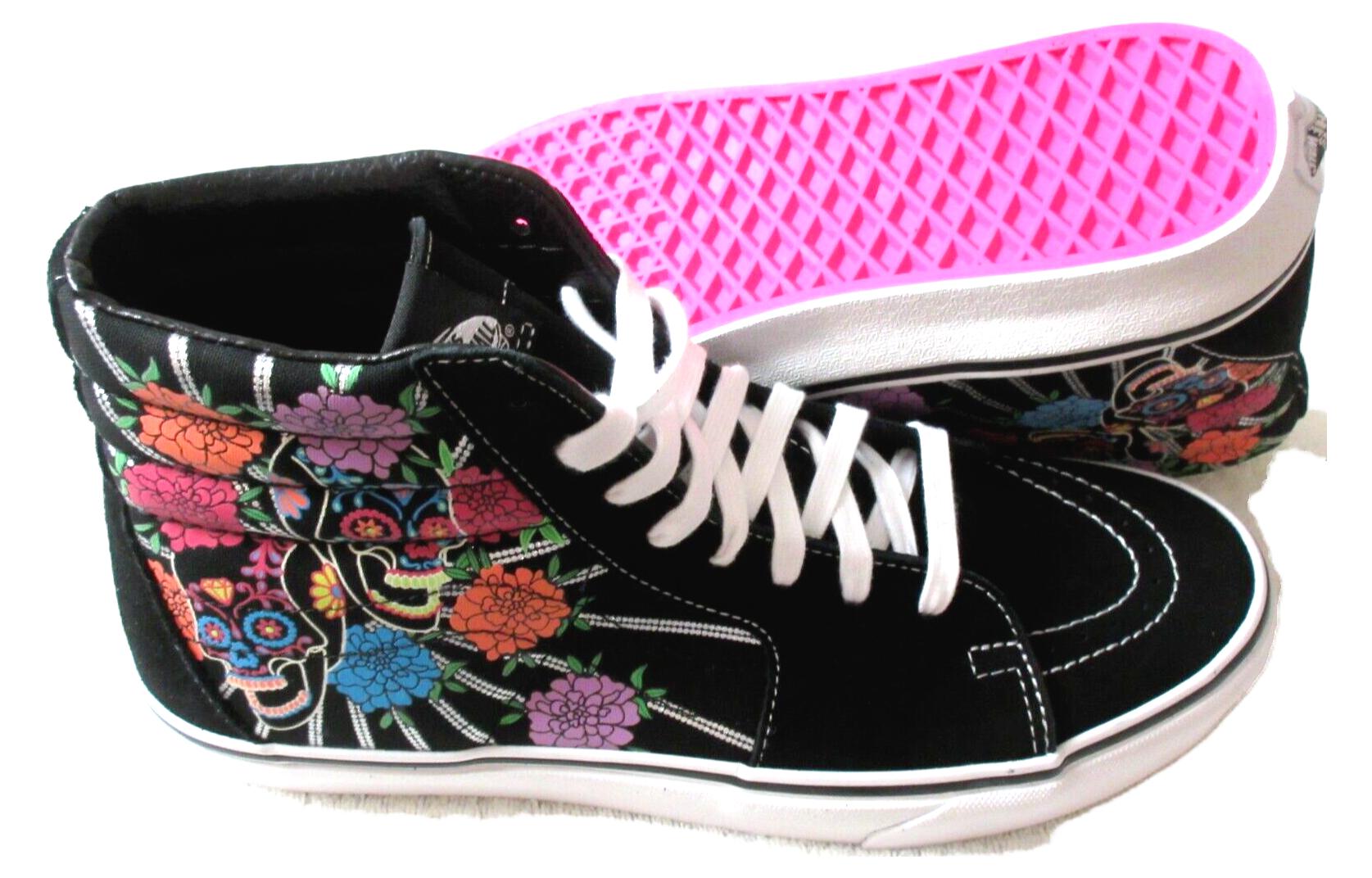 Shop Vans Sk8-Hi 'Día de los Muertos - Floral' VN0A7Q5NBMW