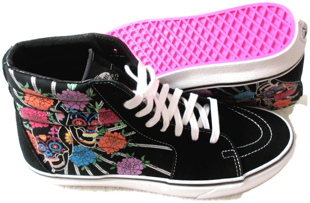 Vans Sk8-Hi '亡靈節-花卉' VN0A7Q5NBMW Shop Vans Sk8-Hi '亡靈節-花卉' VN0A7Q5NBMW