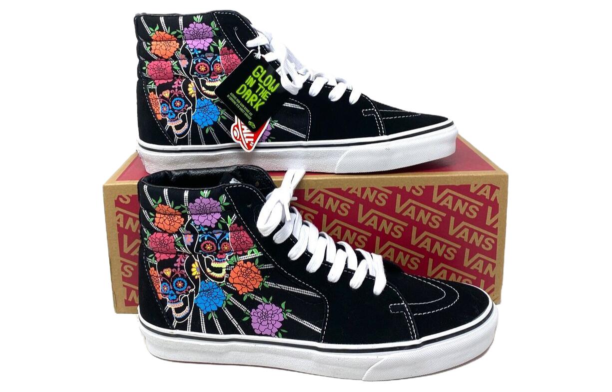 Purchase Vans Sk8-Hi 'Día de los Muertos - Floral' VN0A7Q5NBMW