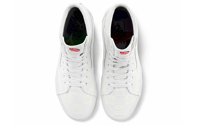 Lookbook Vans Sk8-Hi 'DIY 棋盘格' VN0A5KRH8AX