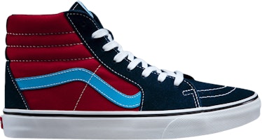 Vans Sk8-Hi 'Dress Blues Chili Pepper' VN-0KYA7ZR Vans Sk8-Hi 'Dress Blues Chili Pepper' VN-0KYA7ZR