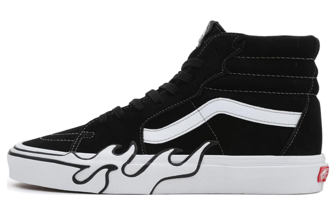 Buy Vans Sk8-Hi 'Flame - Hitam' VN0005UJBZW