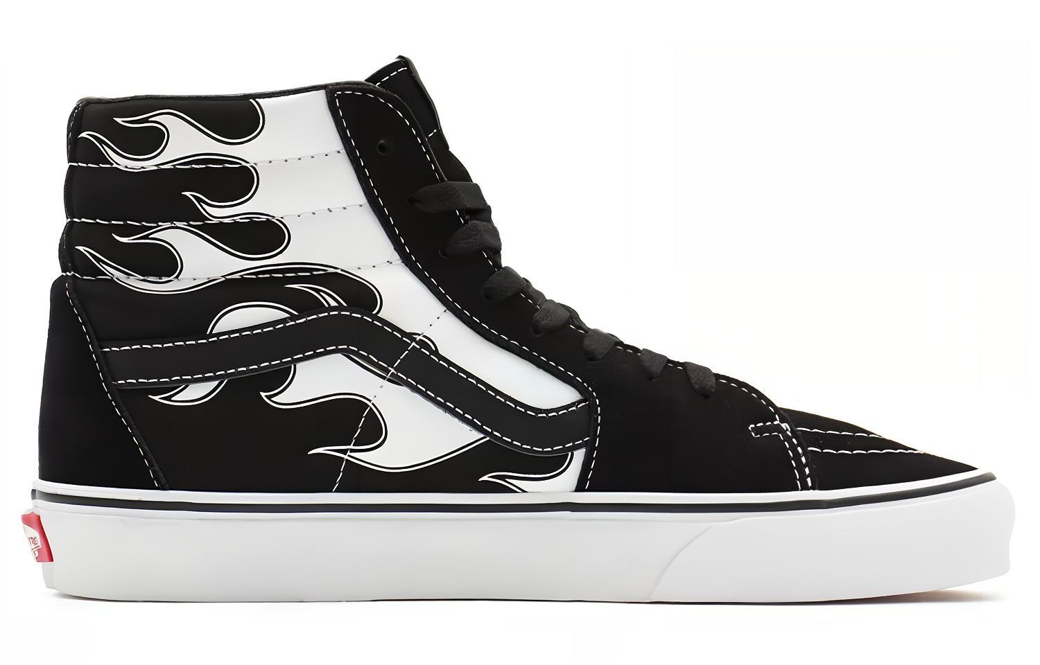 Vans Sk8-Hi 'Flame - Black' 圖 2