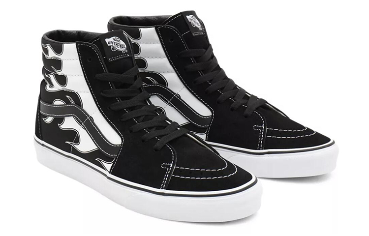 Vans Sk8-Hi 'Flame - Black' 圖 3