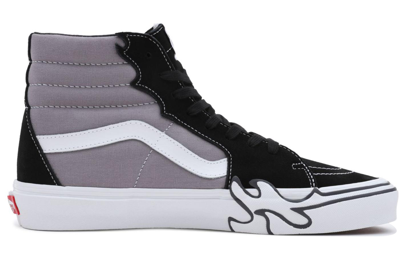 Order Vans Sk8-Hi 'Flame - Kelabu' VN0005UJBGF