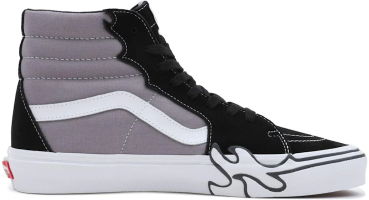 Vans Sk8-Hi 'Flame - Kelabu' VN0005UJBGF Order Vans Sk8-Hi 'Flame - Kelabu' VN0005UJBGF