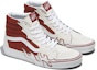 Order Vans Sk8-Hi 'Flame - Putih Tawny Port' VN0005UJZHG
