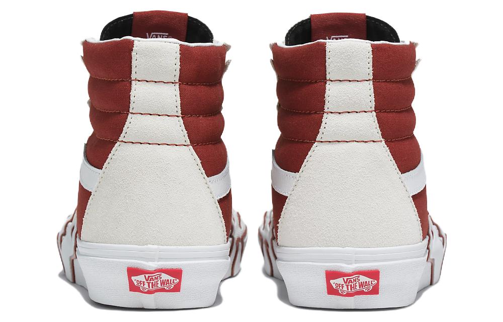 Lookbook 반스 Sk8-Hi '플레임 - 화이트 토니 포트' VN0005UJZHG VN0005UJZHG