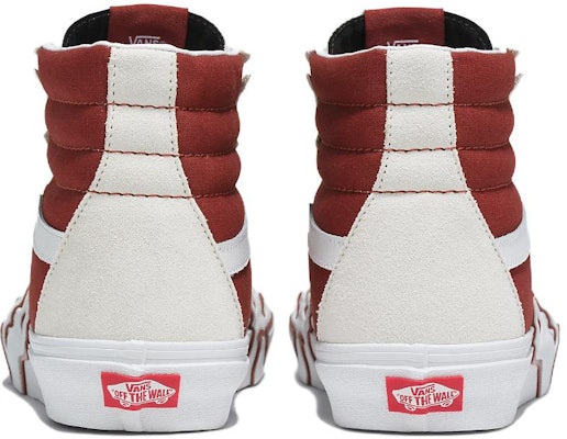 Vans Sk8-Hi 'Flame - Putih Tawny Port' VN0005UJZHG Lookbook Vans Sk8-Hi 'Flame - Putih Tawny Port' VN0005UJZHG