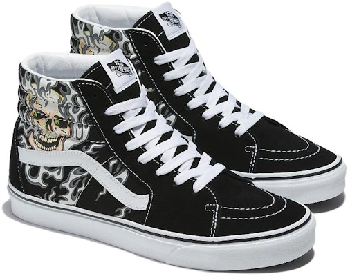 Vans Sk8-Hi 'Flame Skull' Lelaki VN0007NSBMW Lookbook Vans Sk8-Hi 'Flame Skull' Lelaki VN0007NSBMW
