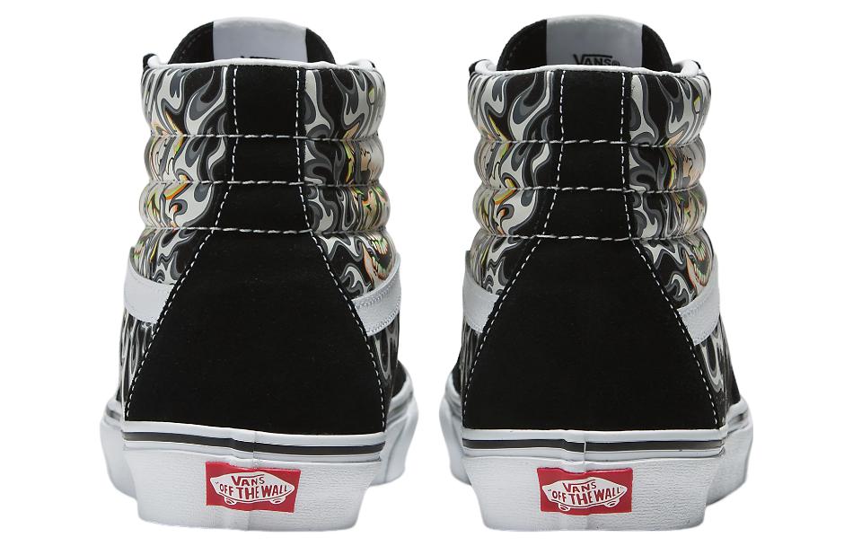 Shop Vans Sk8-Hi 'Flame Skull' Api Tengkorak VN0007NSBMW