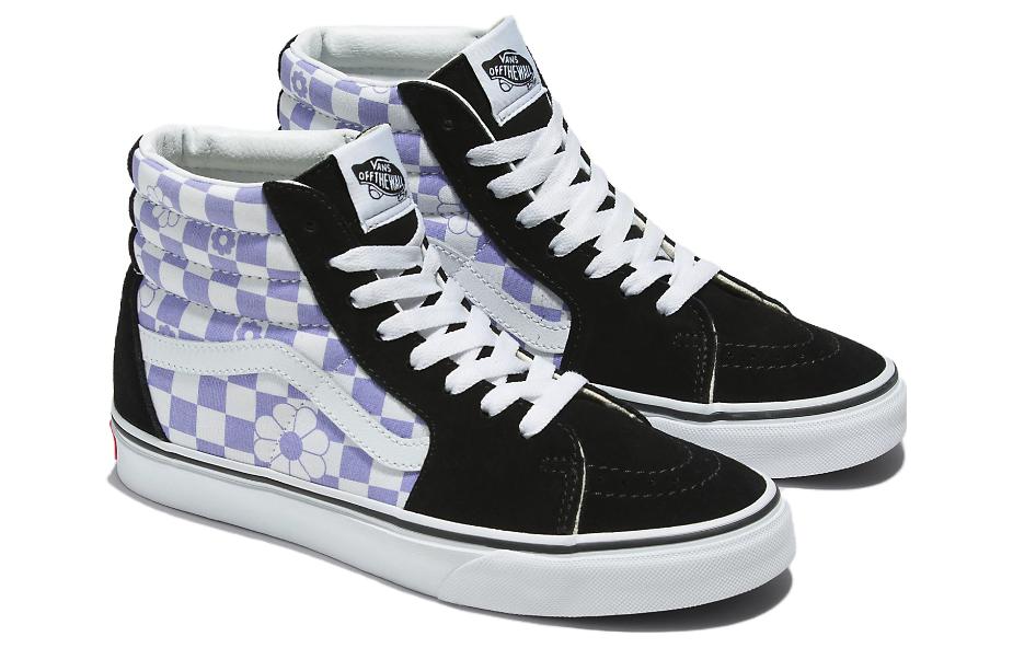 Order Vans Sk8-Hi 'Floral Check' Bercorak Bunga dan Kotak. VN0007NSO95