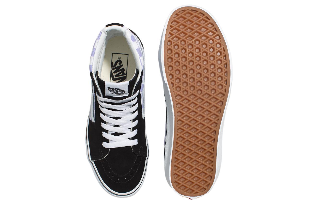 Shop Vans Sk8-Hi 'Floral Check' Bercorak Bunga dan Kotak. VN0007NSO95