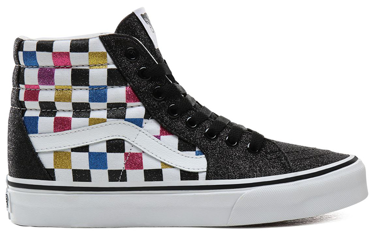 Order ヴァンズ Sk8-Hi グリッターチェッカー (Vanz Sk8-Hi GurittāChekkā) VN0A4BV6V3P