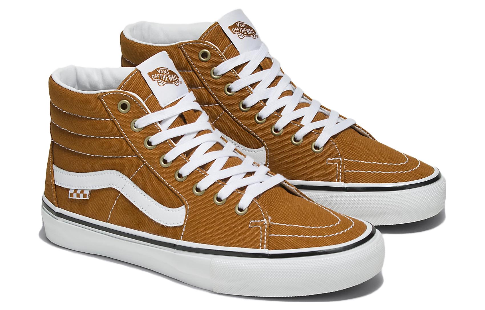 Lookbook Vans Sk8-Hi 'Marrón Dorado' VN0A5FCC1M7