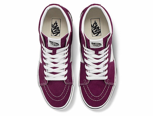 Vans Sk8-Hi '葡萄酒红' VN0A5JMJ8BS Lookbook Vans Sk8-Hi '葡萄酒红' VN0A5JMJ8BS