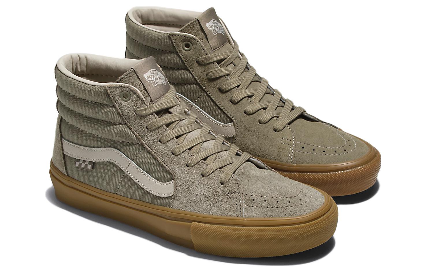 Lookbook Vans Sk8-Hi '绿色棕色' VN0A5FCC5SM