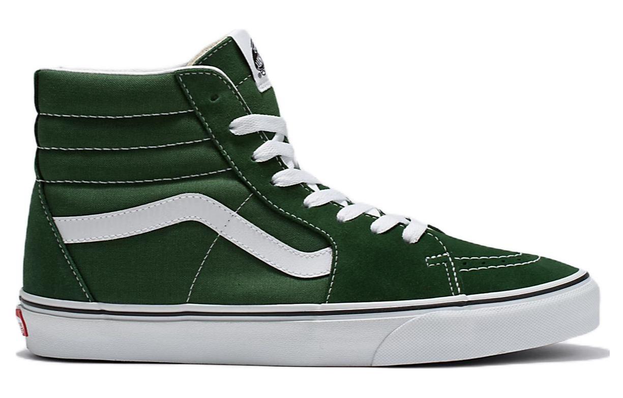 Order Vans SK8-Hi '绿色白色' 高帮板鞋 VN0005U96QU