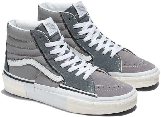 Vans SK8-HI 防滑耐磨 高筒 滑板鞋 男女款 灰色 Order Vans SK8-HI 防滑耐磨 高筒 滑板鞋 男女款 灰色