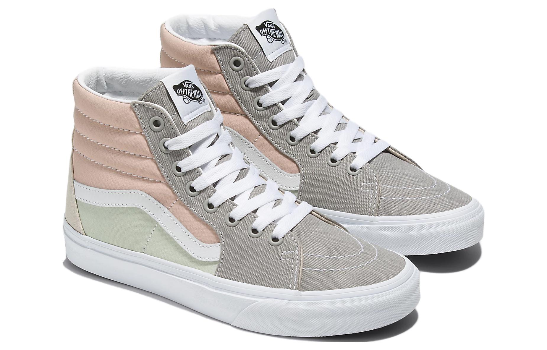 Vans Sk8-Hi 'Grey Green Pink' 圖 2