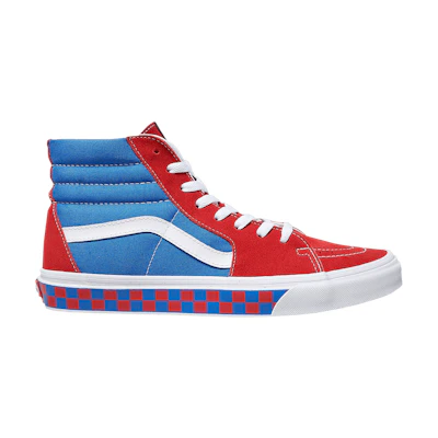 Vans Sk8-Hi 'Heritage Checkerboard - Red Blue'