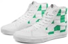 Order Vans Sk8-Hi「皮革方格 - 純白蕨綠」VN0A4BV6TS9