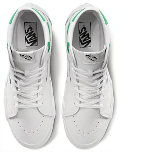 Vans Sk8-Hi 'Kulit Kotak - Putih True Hijau Paku Pakis' VN0A4BV6TS9 Lookbook Vans Sk8-Hi 'Kulit Kotak - Putih True Hijau Paku Pakis' VN0A4BV6TS9