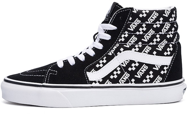 Vans Sk8-Hi 'Logo Repeat - Black' VN0A4U3CTEZ Buy Vans Sk8-Hi 'Logo Repeat - Black' VN0A4U3CTEZ