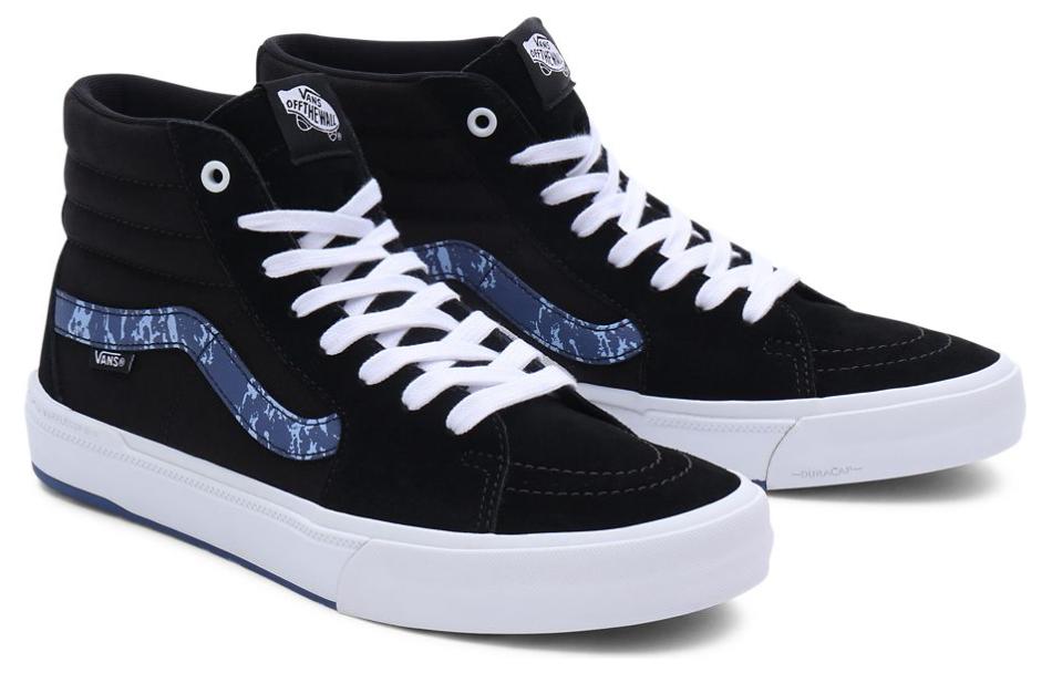 Vans SK8-HI 'Marble BMX Black Blue' 圖 3