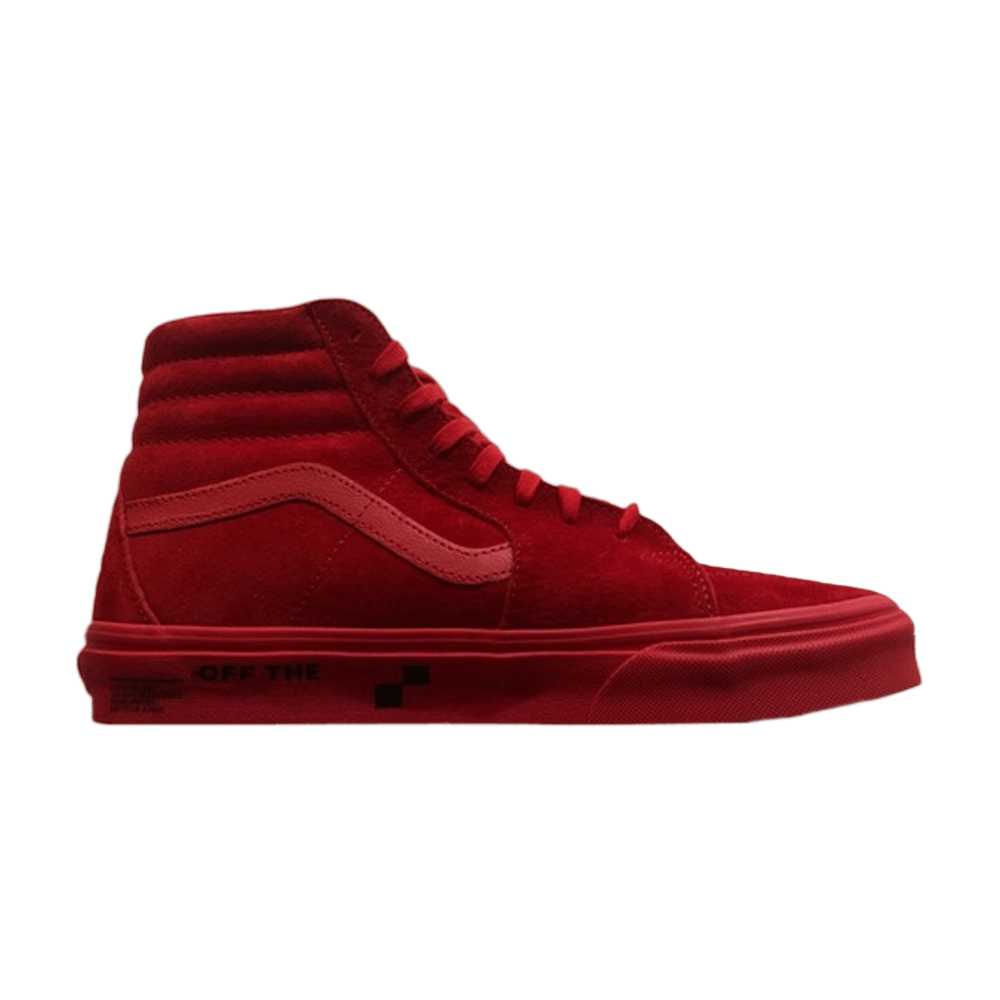 Buy Vans Sk8-Hi 'Cuero Nobuk Rojo' VN0A5HXV5JN