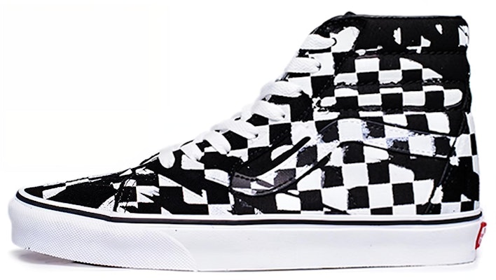 Vans Sk8-Hi 'Overprint Checkerboard' VN0A38GEUPS Buy Vans Sk8-Hi 'Overprint Checkerboard' VN0A38GEUPS