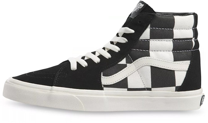 Vans SK8 HI 超大格紋 高筒 滑板鞋 男女同款 黑白 Buy Vans SK8 HI 超大格紋 高筒 滑板鞋 男女同款 黑白
