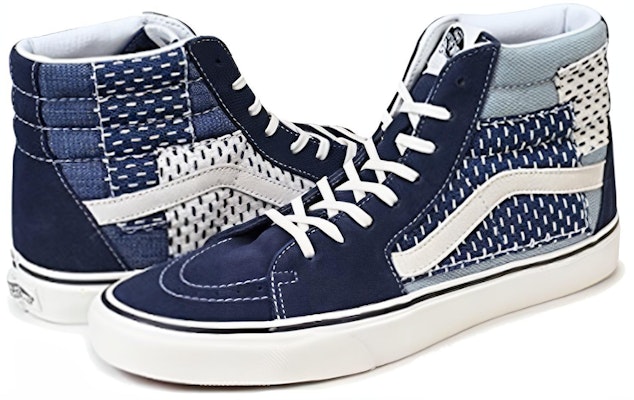 Vans Sk8-Hi '拼接' VN0A38GEQ9H Lookbook Vans Sk8-Hi '拼接' VN0A38GEQ9H