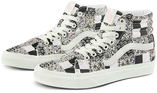 ヴァンズ Sk8-Hi パッチワーク花柄 (Vanz Sk8-Hi Patchwork Hanagara) VN0A32QG9FY Order ヴァンズ Sk8-Hi パッチワーク花柄 (Vanz Sk8-Hi Patchwork Hanagara) VN0A32QG9FY