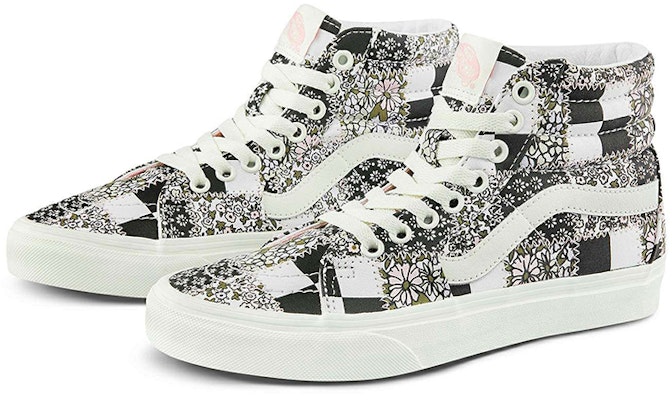 Vans Sk8-Hi 'Patchwork Bunga' VN0A32QG9FY Order Vans Sk8-Hi 'Patchwork Bunga' VN0A32QG9FY