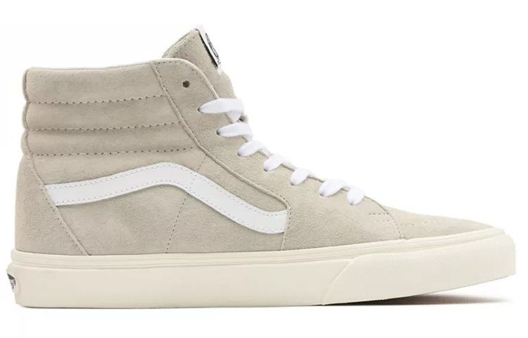 Order Vans Sk8-Hi 'Pig Suede - Oatmeal' Sepatu Sneaker Cokelat Muda VN0A5JMJ94V