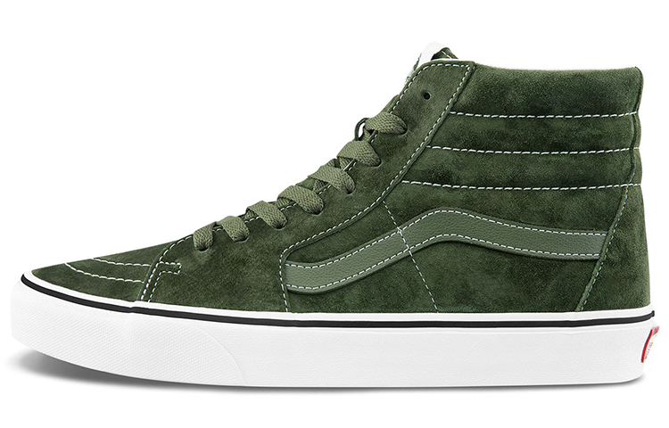 Vans Sk8-Hi 'Pig Suede - Olive' VN0A32QG4QV
