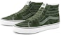 Vans Sk8-Hi 'Pig Suede - Olive' Kulit Babi Zaitun VN0A32QG4QV