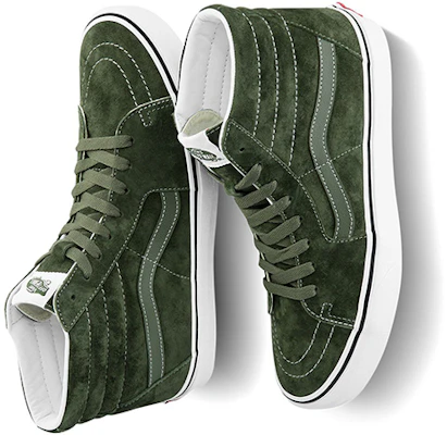 バンズ Sk8-Hi ピッグスエード オリーブ VN0A32QG4QV Purchase バンズ Sk8-Hi ピッグスエード オリーブ VN0A32QG4QV