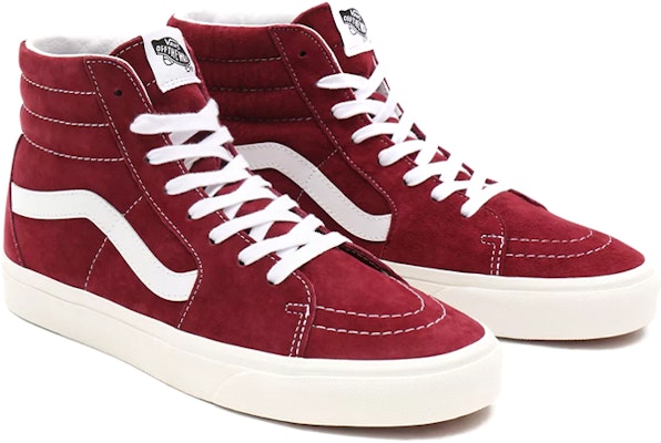 Vans Sk8-Hi 'Pig Suede - Delima' VN0A32QG9G8 Lookbook Vans Sk8-Hi 'Pig Suede - Delima' VN0A32QG9G8