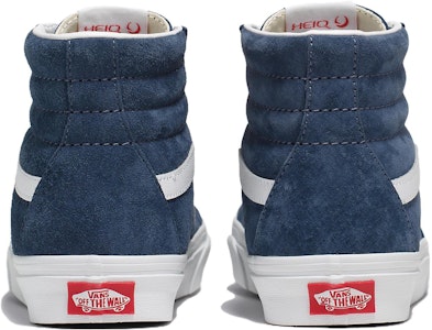 Vans Sk8-Hi '猪皮绒 - 复古靛蓝' 高帮滑板鞋 VN0007NSAHU Shop Vans Sk8-Hi '猪皮绒 - 复古靛蓝' 高帮滑板鞋 VN0007NSAHU