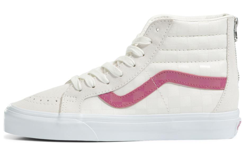 Buy Vans SK8-HI '粉白色' 高帮帆布鞋 VN0A5KRCJVY