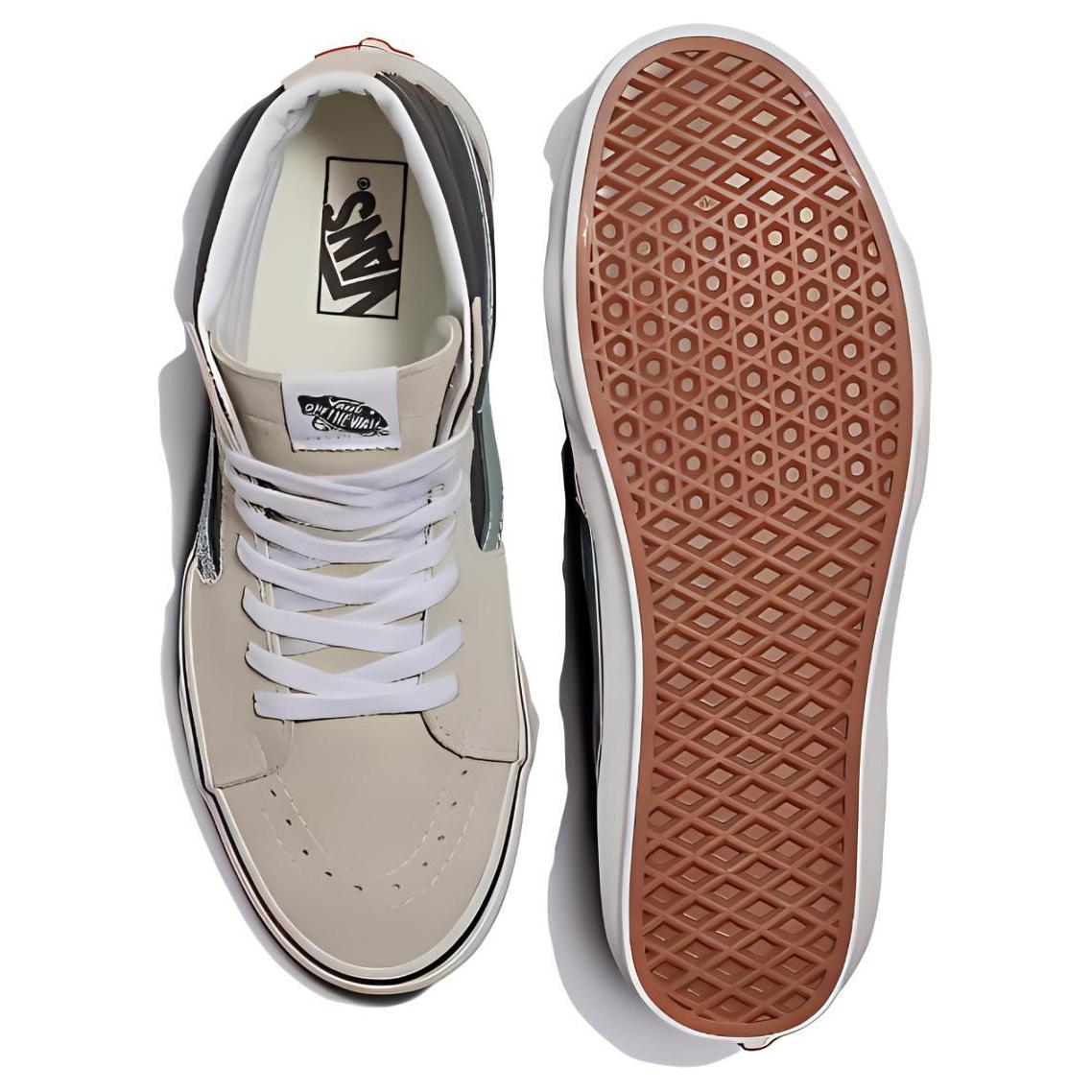 Shop Vans Sk8-Hi '流行-黑棕色' VN000CMXBML