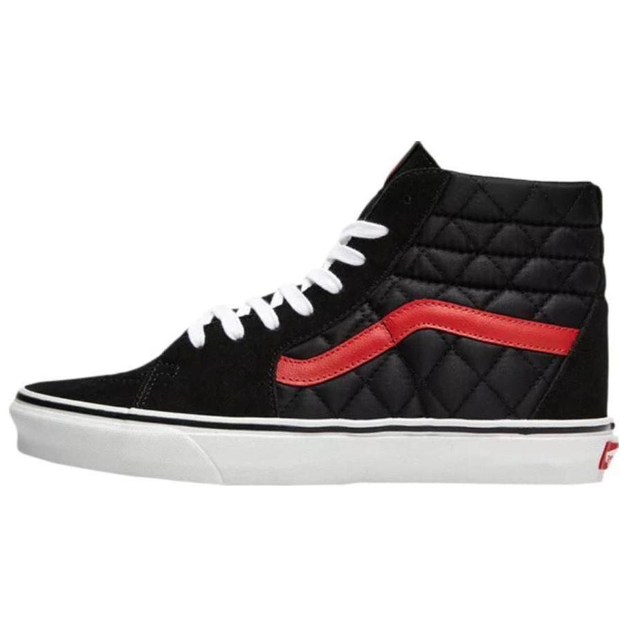 Buy Vans Sk8-Hi 'Quilted - Hitam Merah' VN0A4BV6458