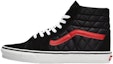 Buy Vans Sk8-Hi 'Quilted - Hitam Merah' VN0A4BV6458