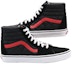 Shop Vans Sk8-Hi 'Quilted - Hitam Merah' VN0A4BV6458