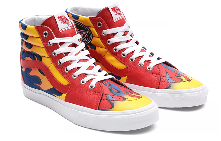 Lookbook Vans Sk8-Hi 'Racer - Red True Blue' VN0A32QG4RQ