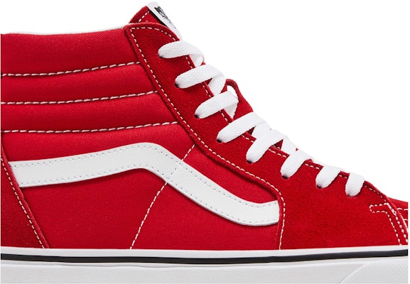Vans Sk8-Hi '竞速红' VN0A4BV6JV6 Order Vans Sk8-Hi '竞速红' VN0A4BV6JV6