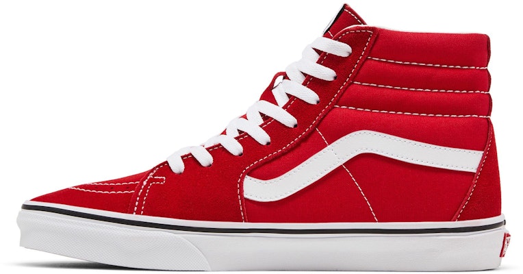 Vans Sk8-Hi '竞速红' VN0A4BV6JV6 Lookbook Vans Sk8-Hi '竞速红' VN0A4BV6JV6